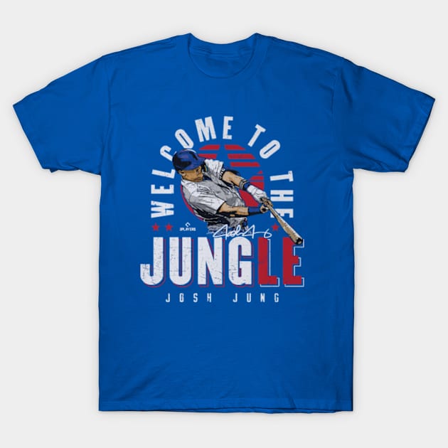 Josh Jung Texas Welcome To The JUNGle T-Shirt by Jesse Gorrell